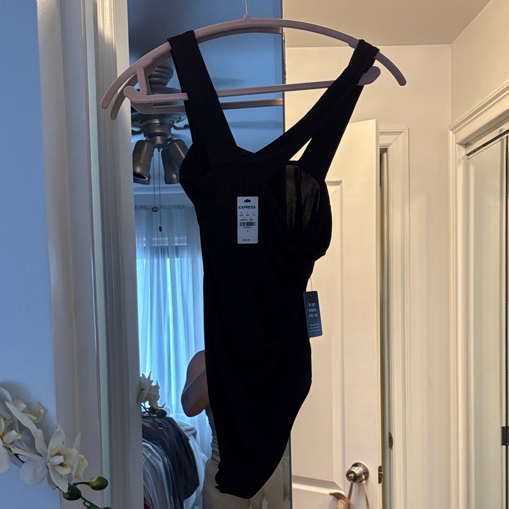 Express Black Women's Bra Top